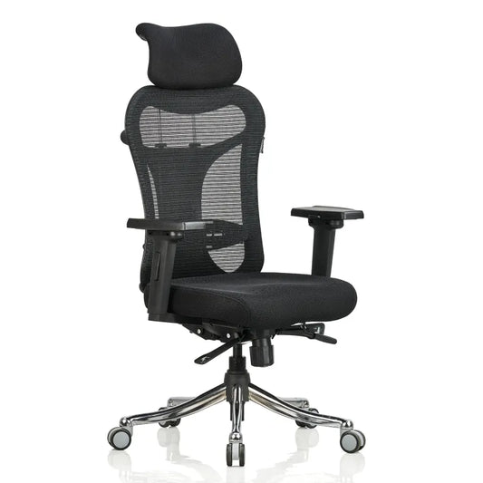 Optima High Back Mesh Chair with Multilock Seat Sliding Mechanism & Three Way Adjustable Arms