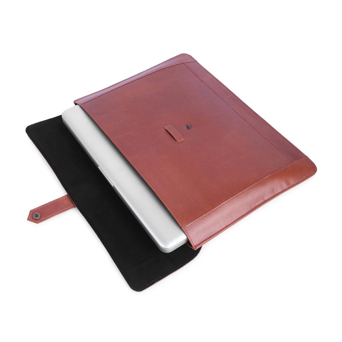 Vintage Snap Leather Sleeve