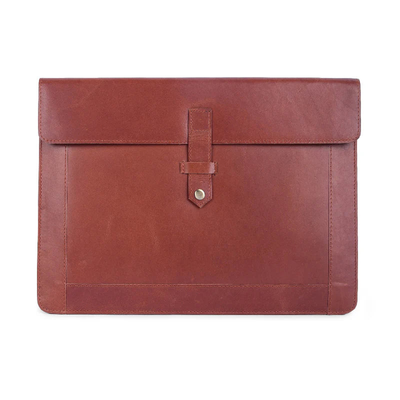 Vintage Snap Leather Sleeve