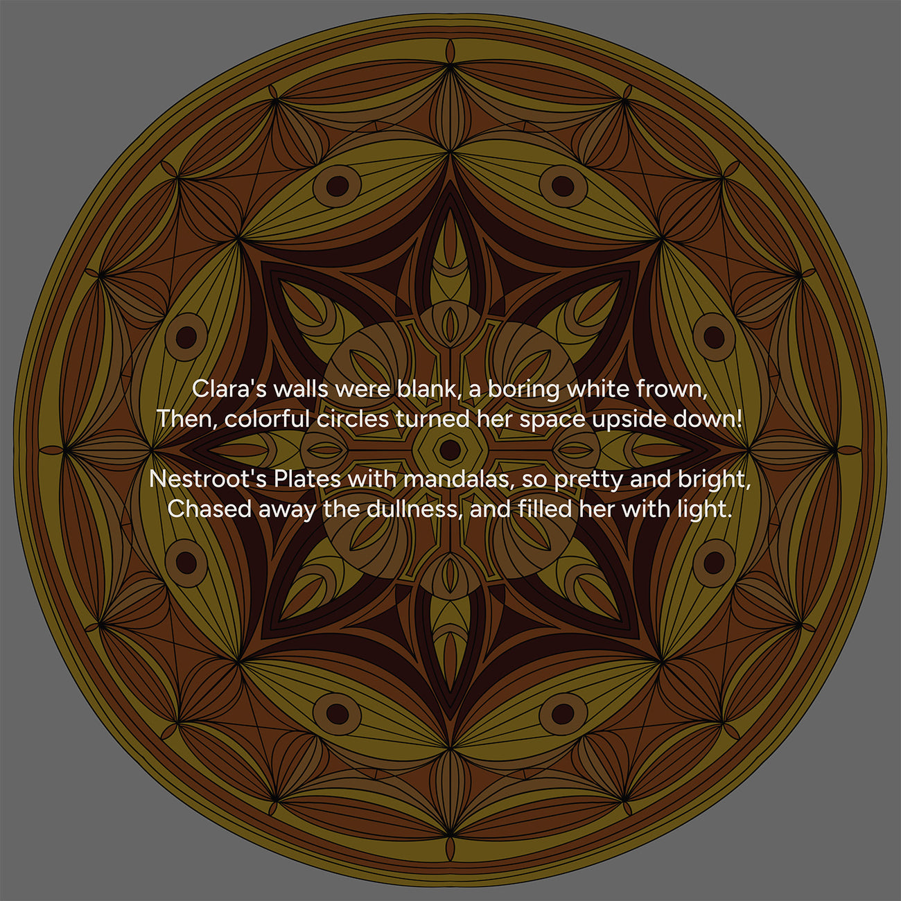 Brown Sugar Serenity Artistry Wall Plate