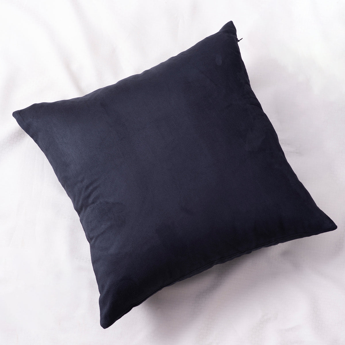 Lush Velvet Cushion Cover Blue 16 X 16 Inches Set of 5