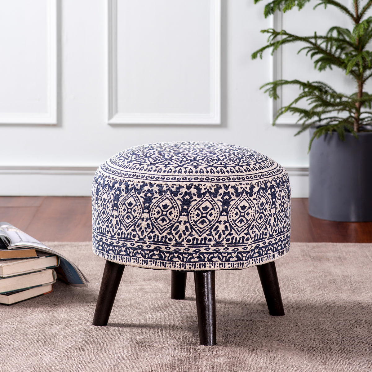 wooden stools