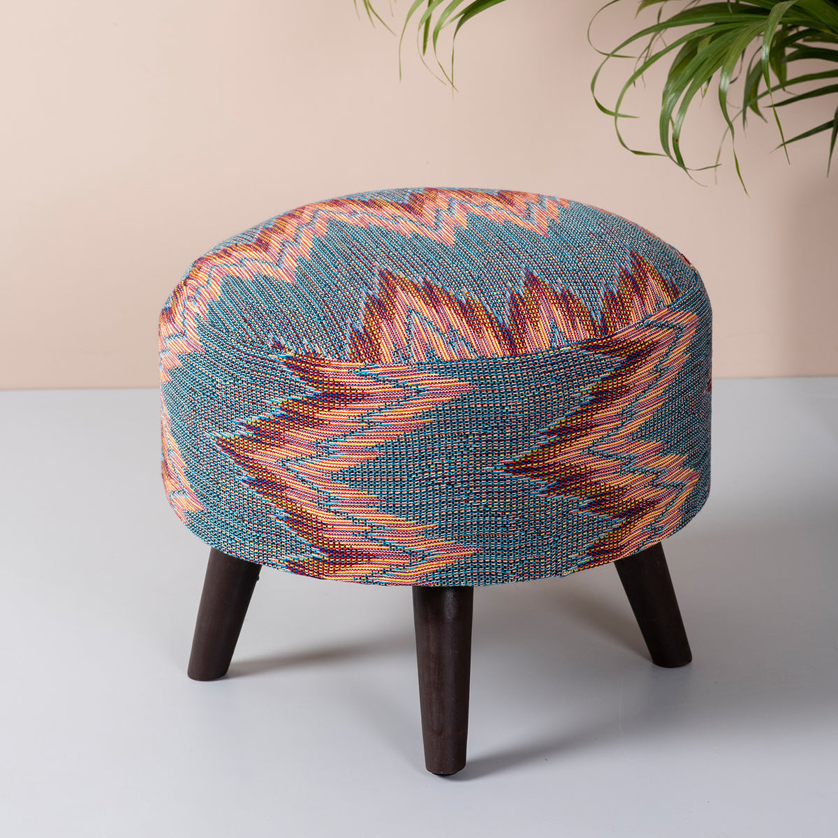 wooden stool for sitting