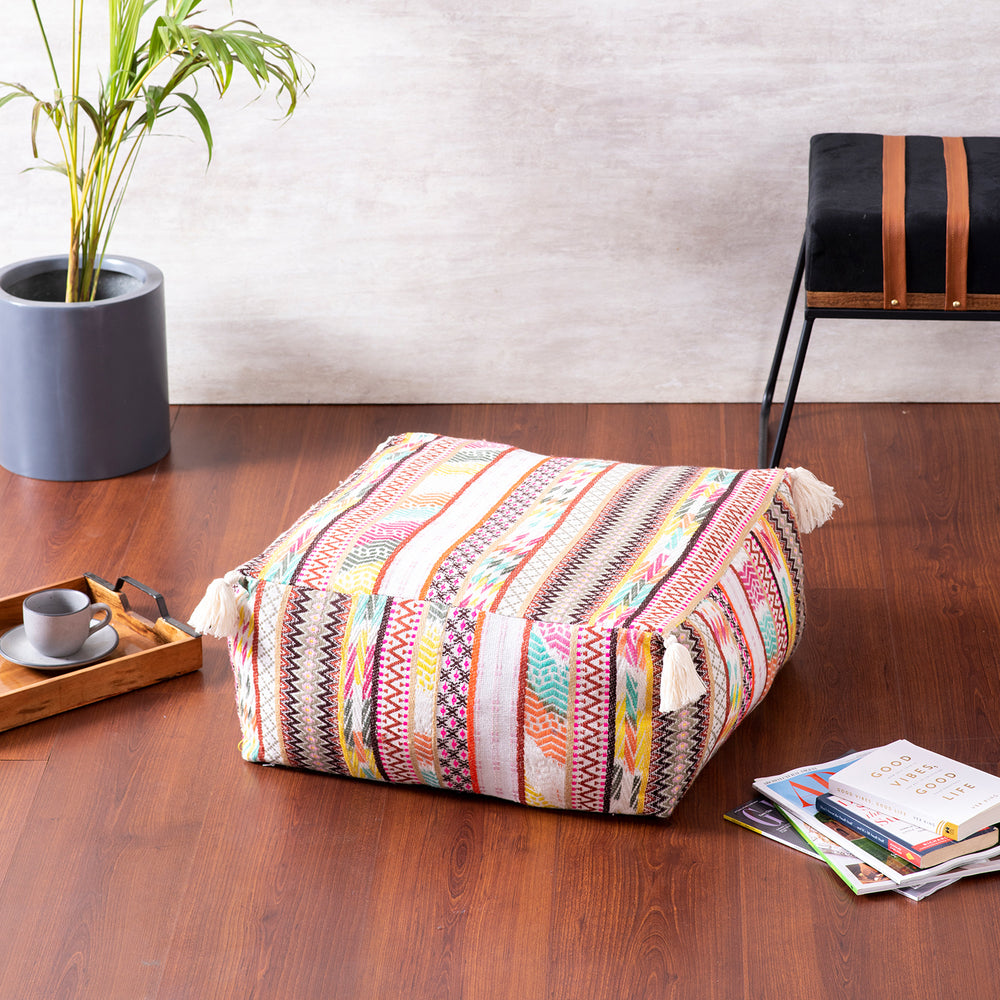 Poufs for Living Room Pouf Ottomans Storage Pouffe Pouf Foot Stool