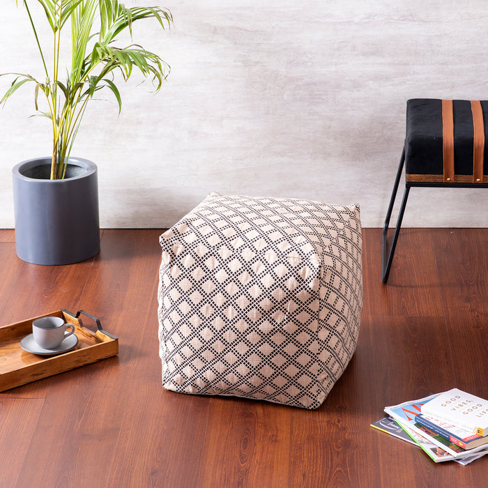 Poufs for Living Room Pouf Ottomans Storage Pouffe Pouf Foot Stool