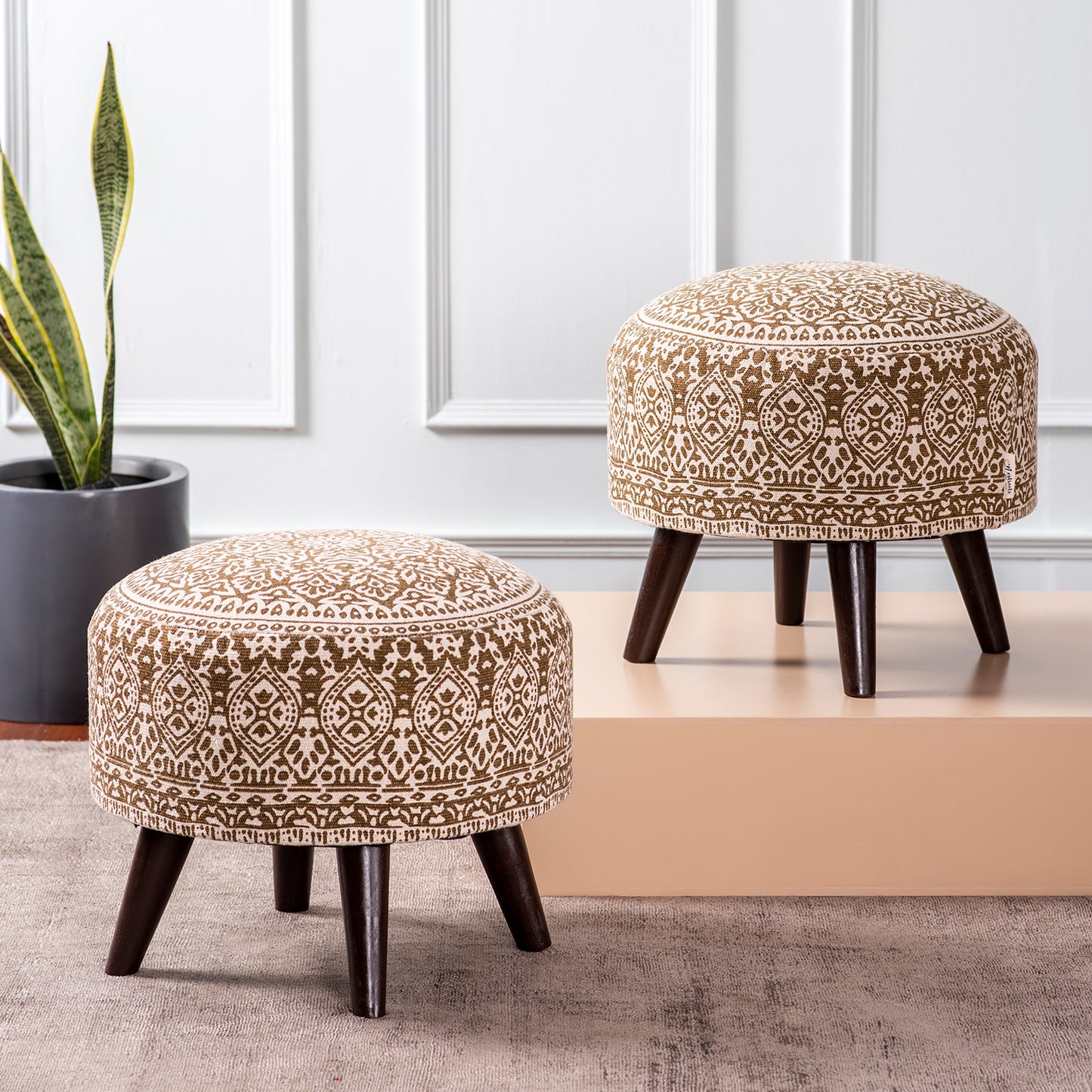 wooden step stool