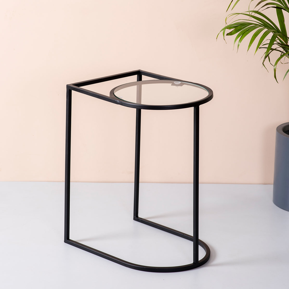 Magazine Side Table Black