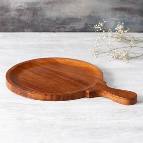 Wooden Pizza Serving Platter