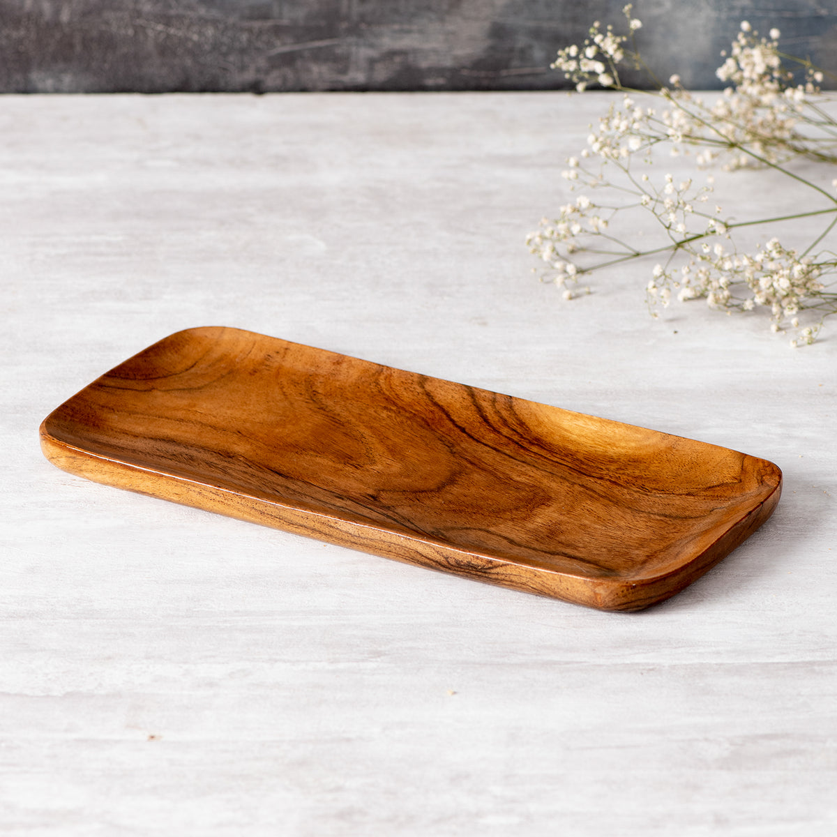 wooden tray