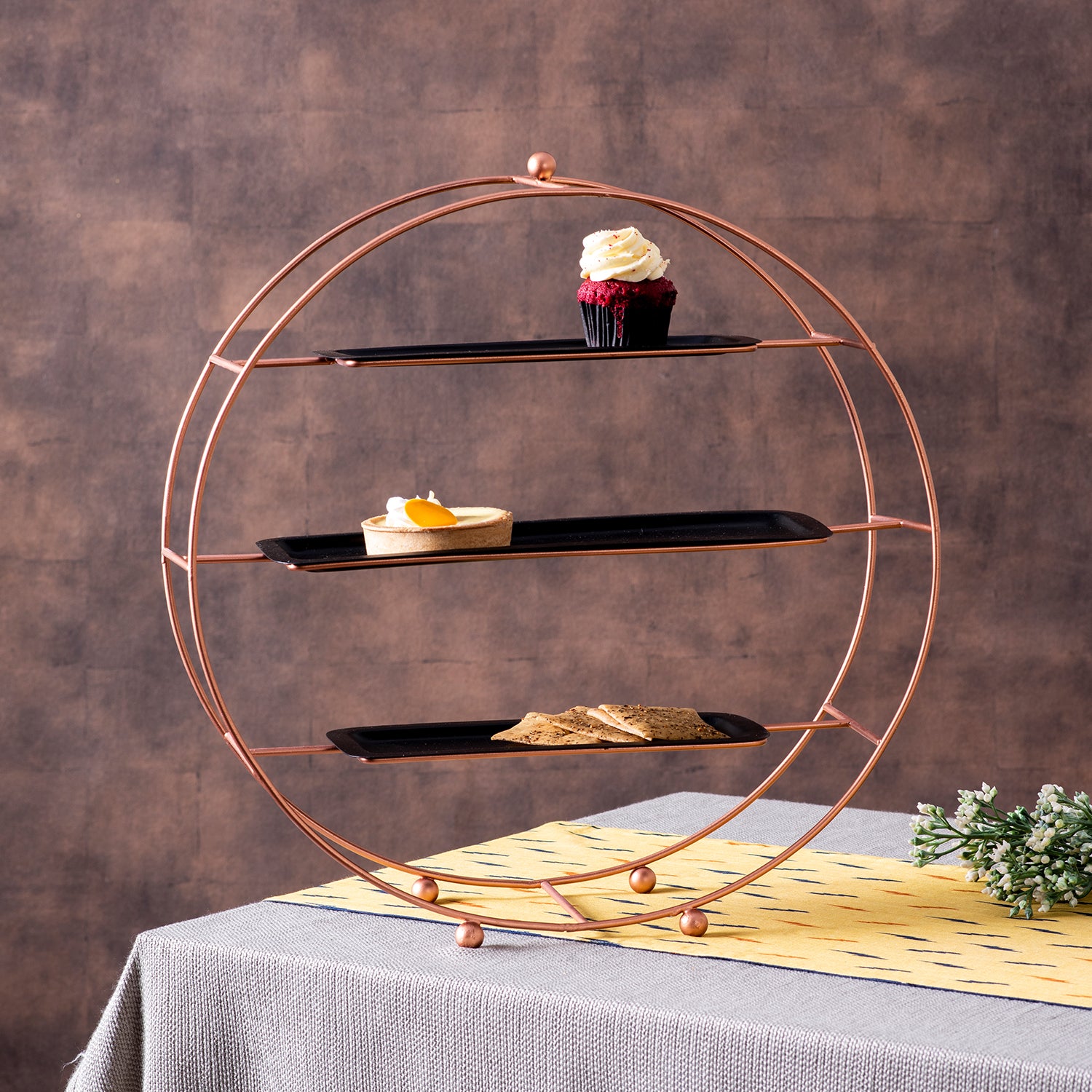 3 tier buffet organizer