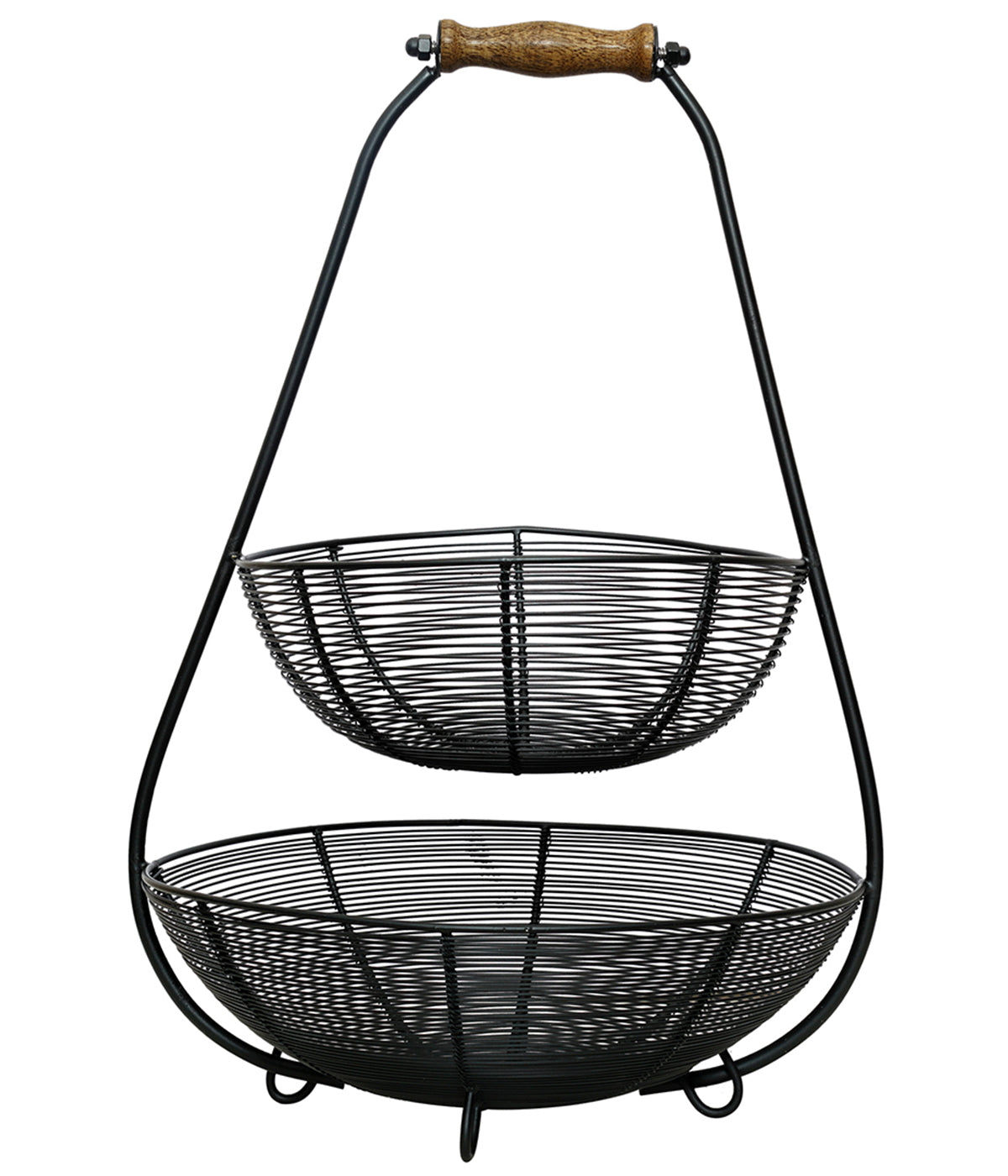 2 tier fruit basket