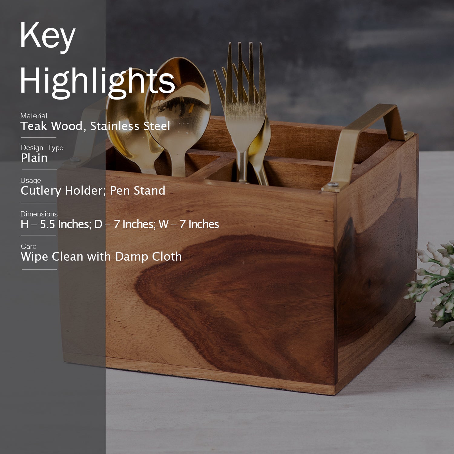 cutlery stand for dining table
