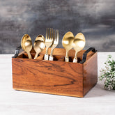 wooden spoon stand