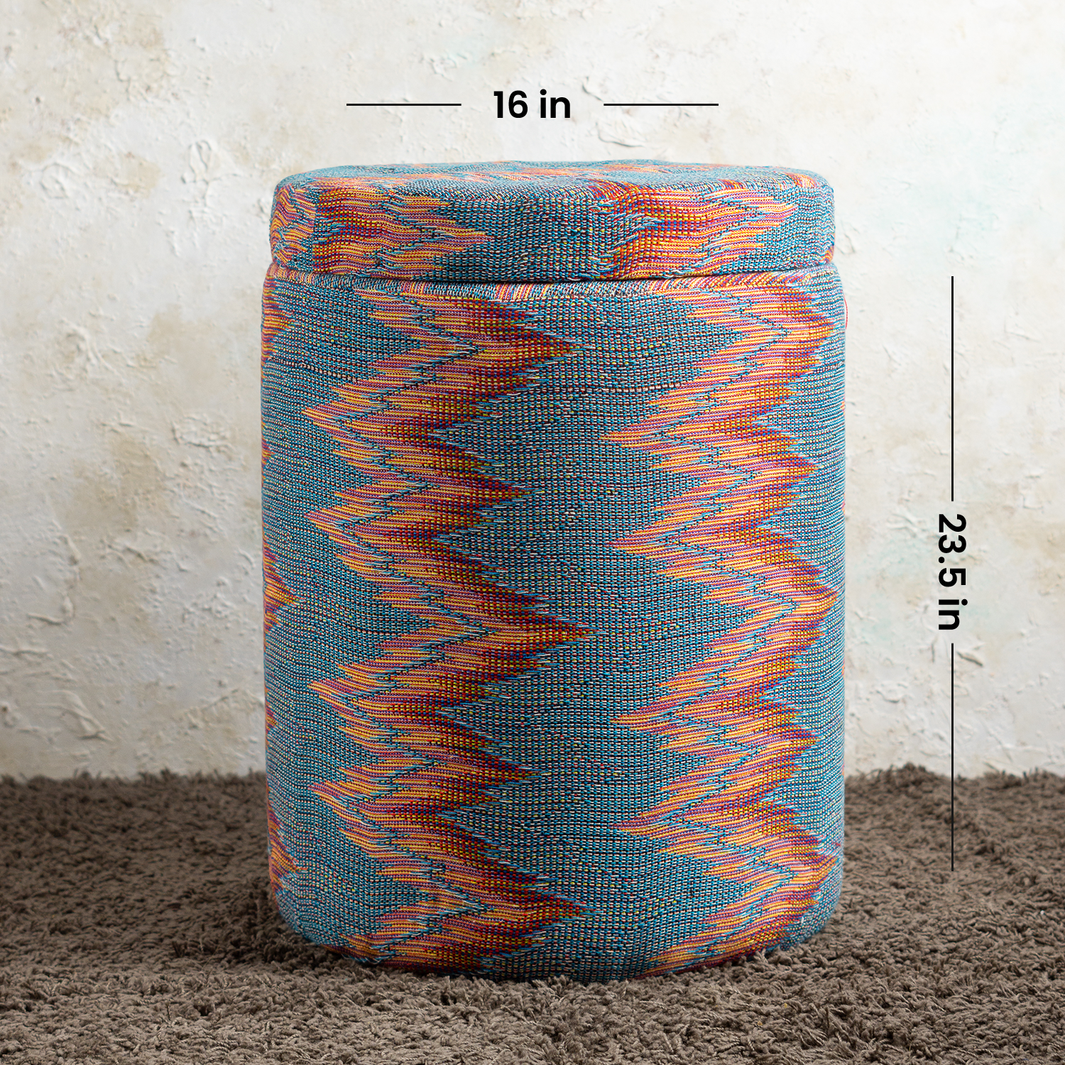 storage pouffe
