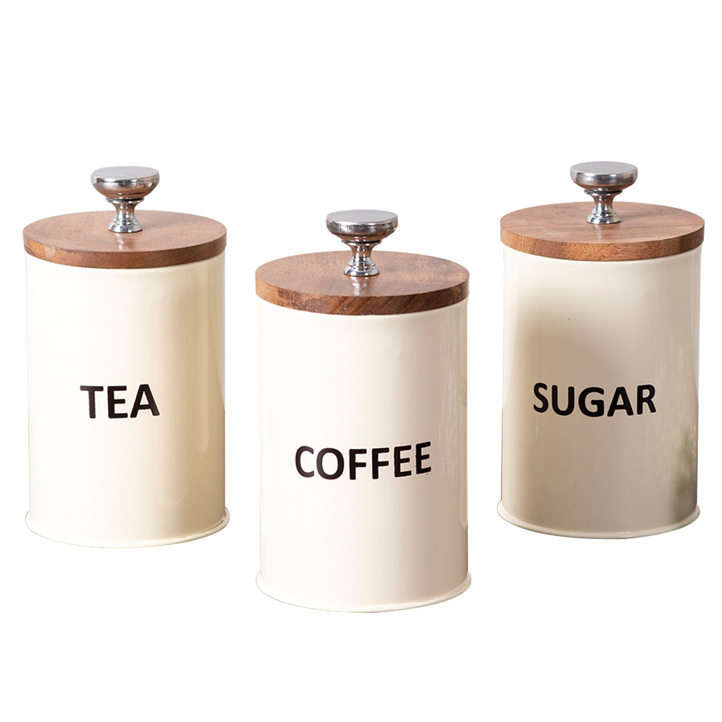 sugar tea coffee jars