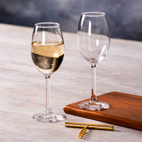 Wine Glasses Set of 6 | Drinkware Glasses