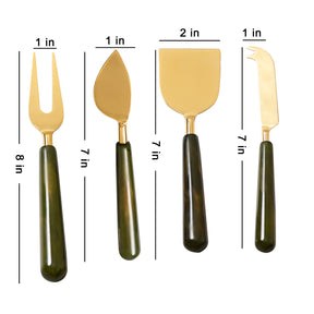 Gold Cutlery for Dining Table
