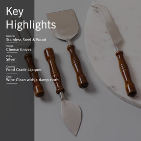 Eve Cheese Knife - Set Of 4