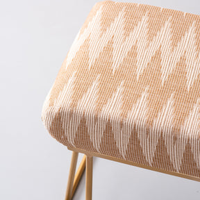 gold ottoman