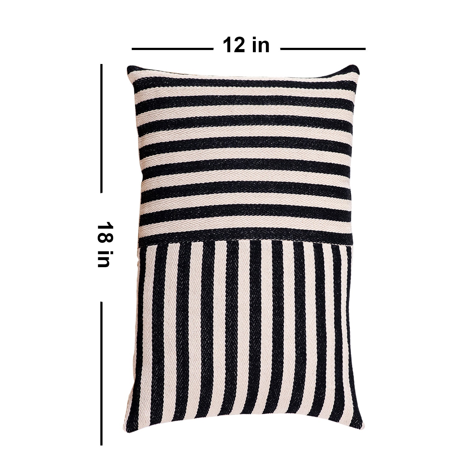 Zebra Cushion Cover  12x12 inches