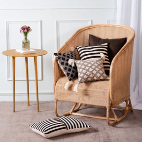 zebra fabric cushion covers set of 5