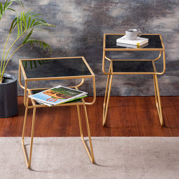 aluminium table
