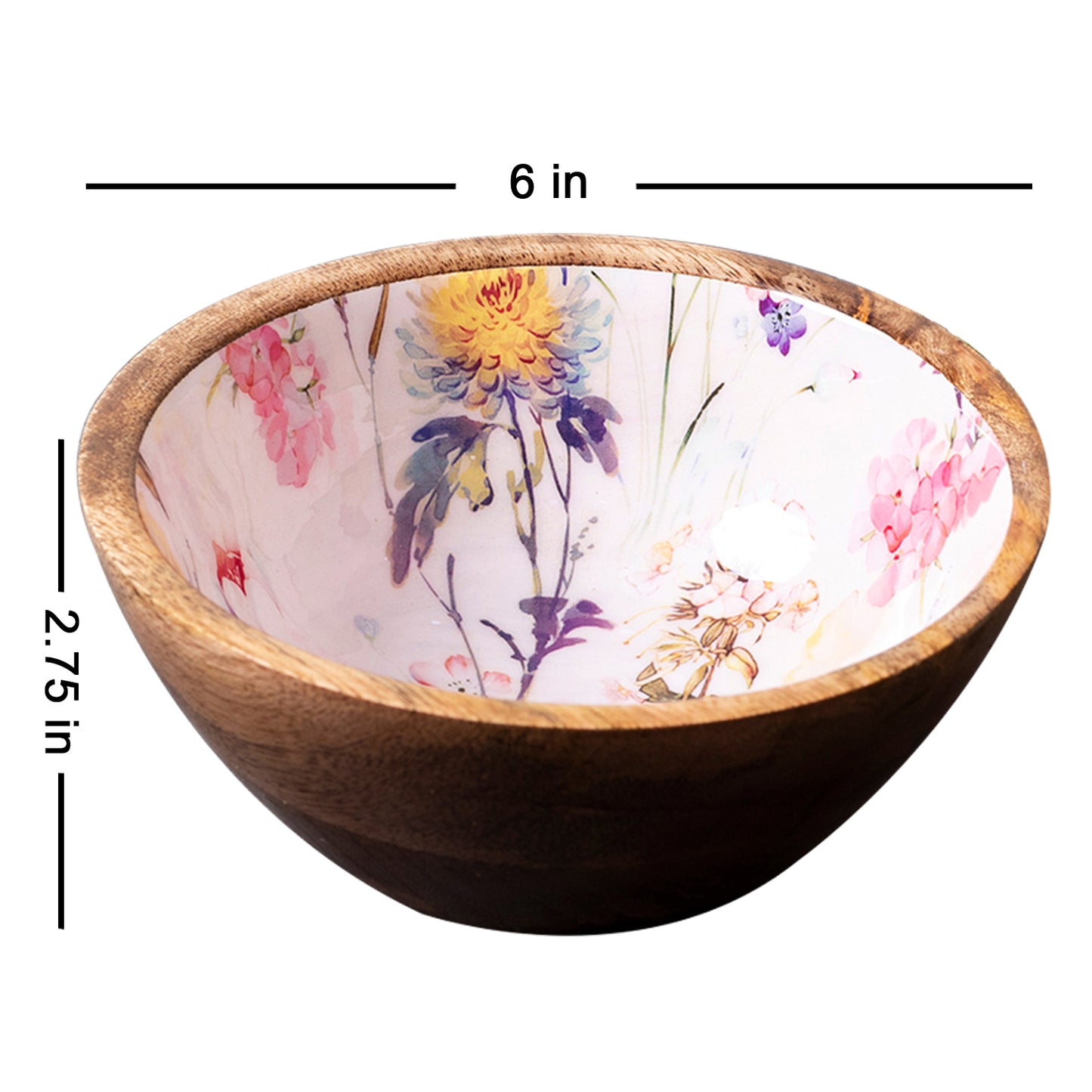 printed serving bowl