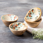 printed serving bowl