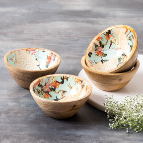 printed serving bowl