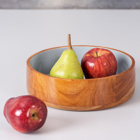 printed serving bowl