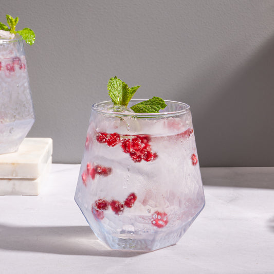 diamond shape whiskey glasses