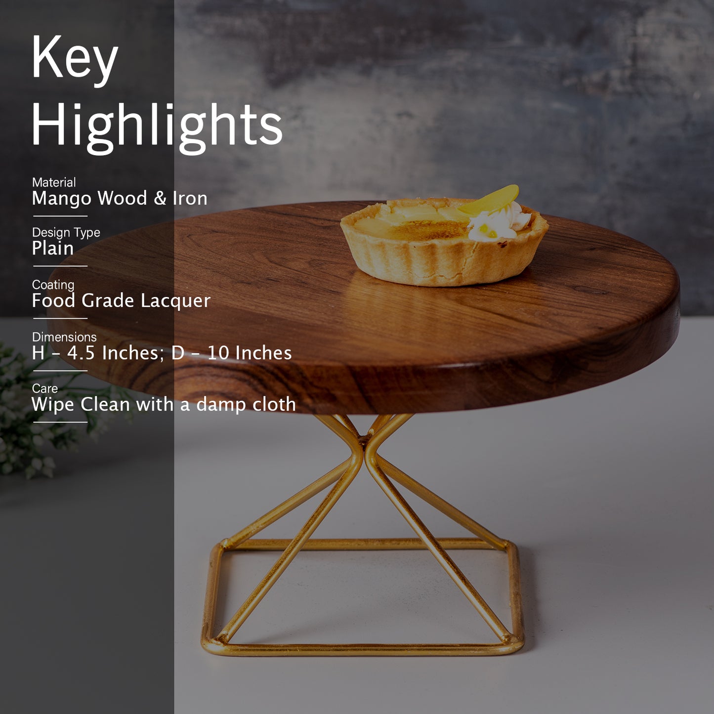 decorative cake stand