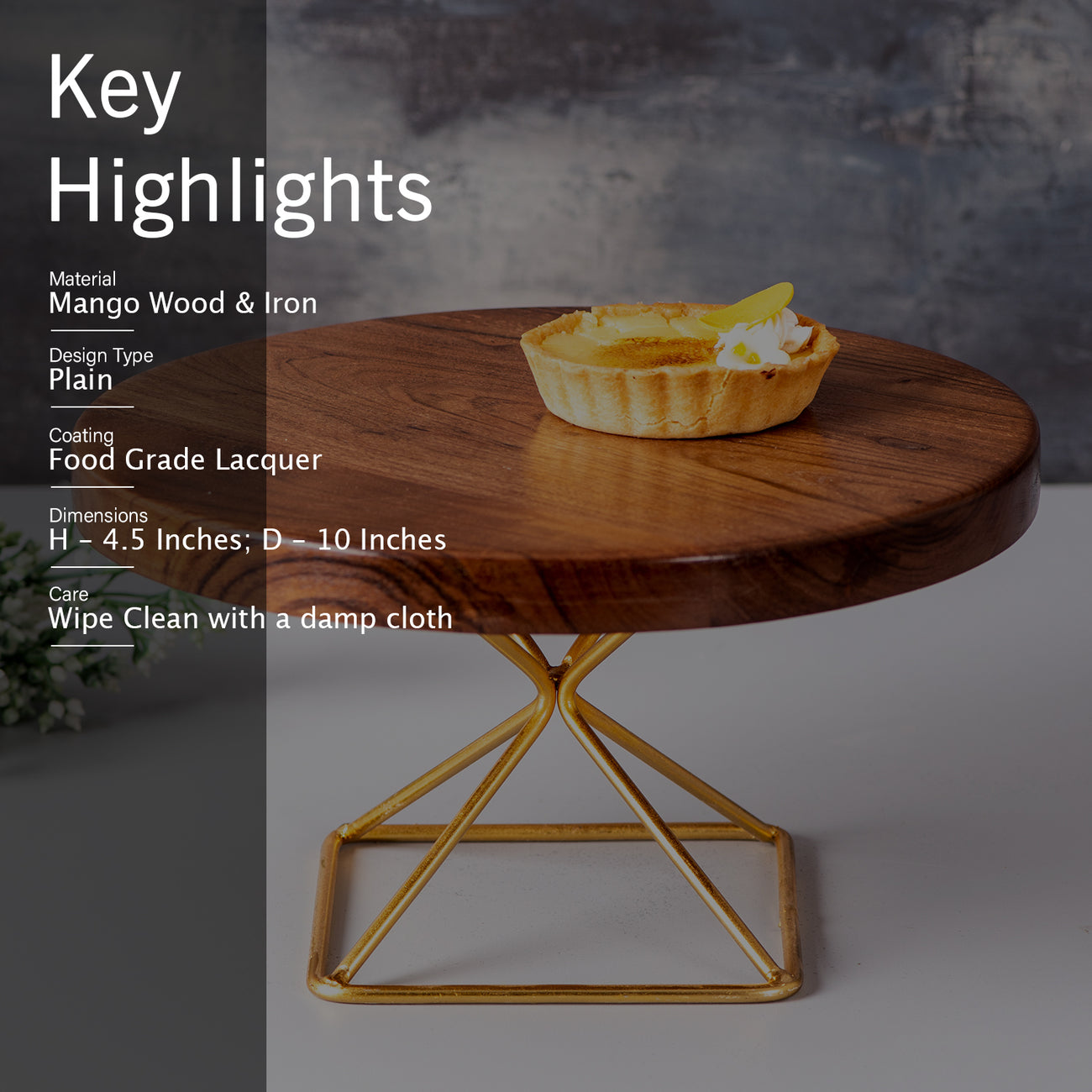 decorative cake stand