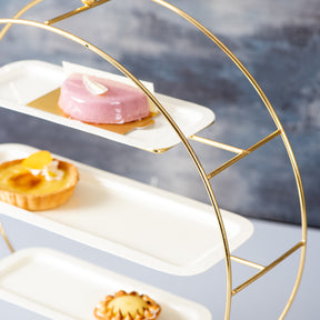 Metallic Buffet Organizer