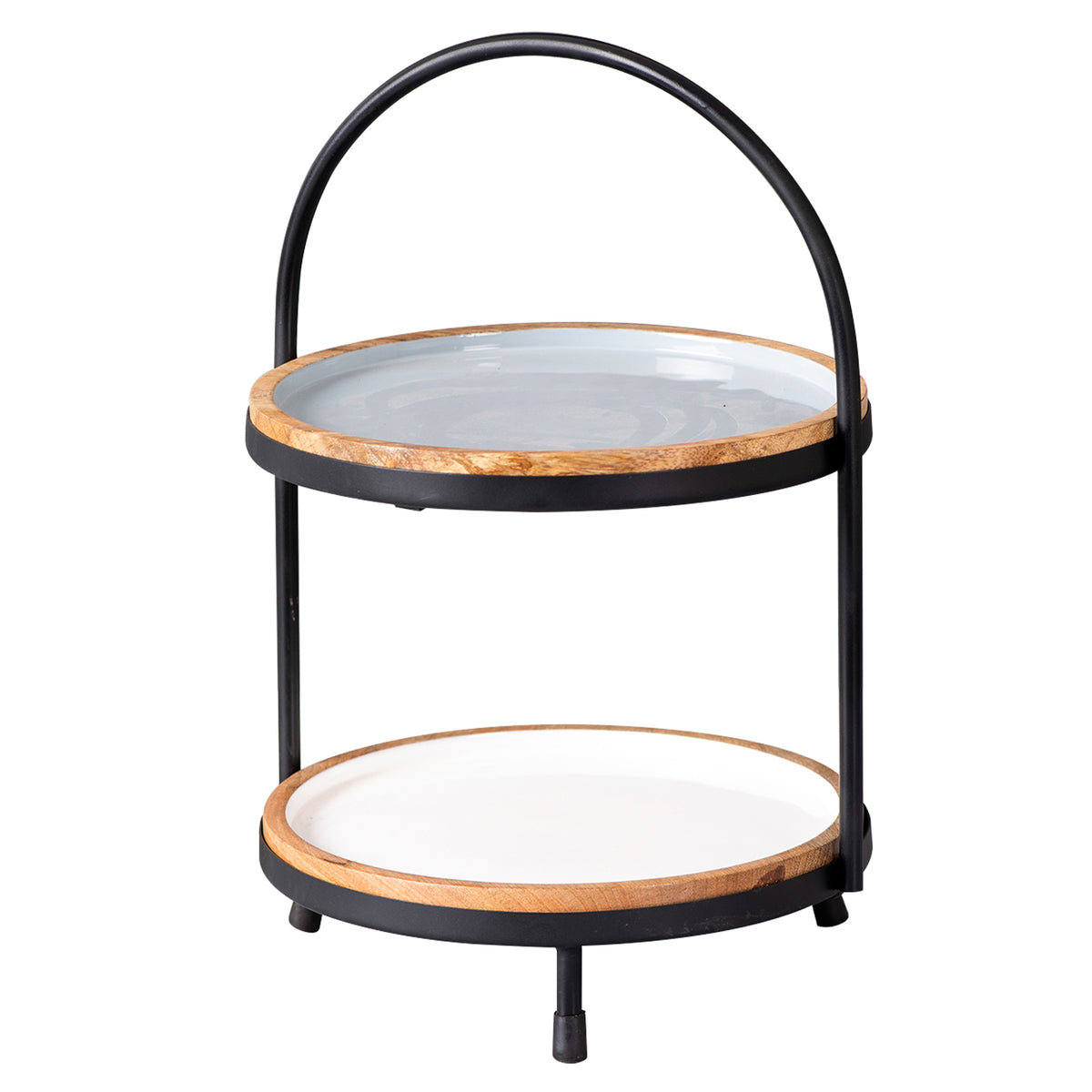 2 tier party cake stand