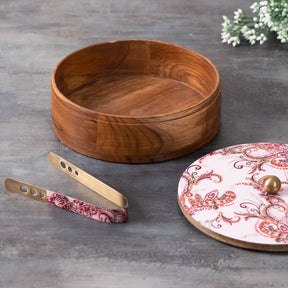 wood roti box