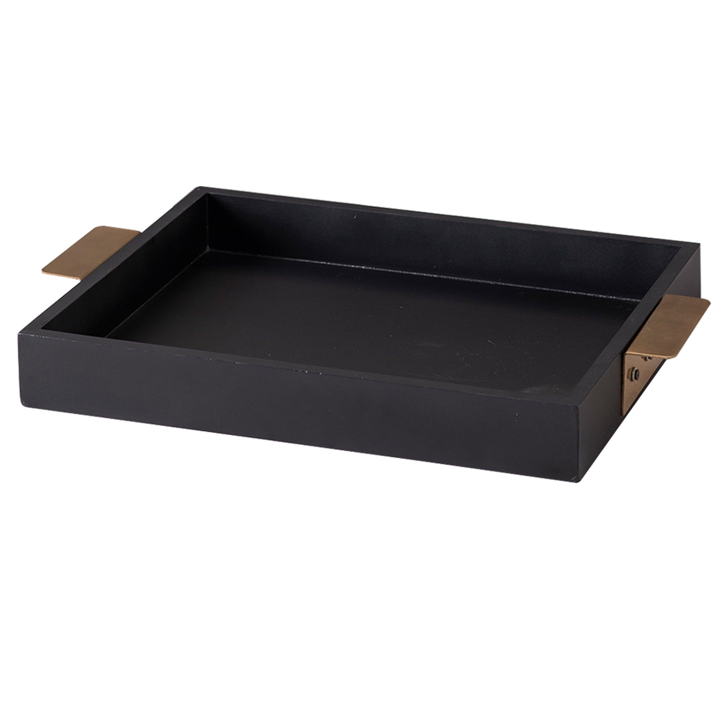 wooden tray with handles